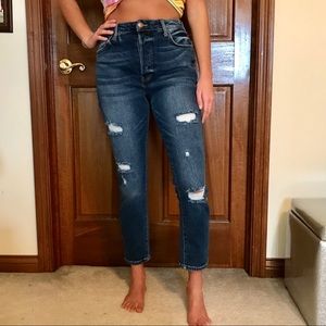 Forever 21 Cropped Jeans